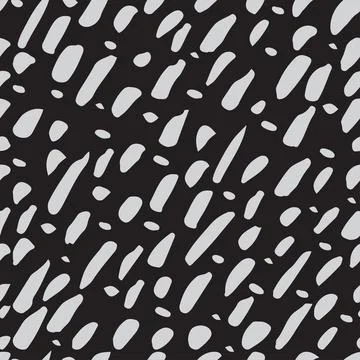 Hand drawn ink abstract texture seamless background Stock-Illustration