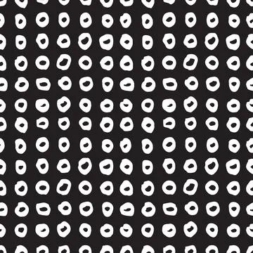 Hand drawn ink abstract texture seamless background Stock Illustration
