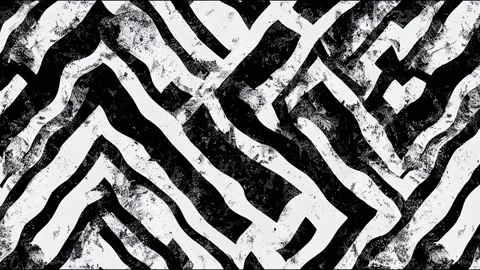 Hand drawn ink animation and textures set. Expressive seamless Stock Footage 220146071