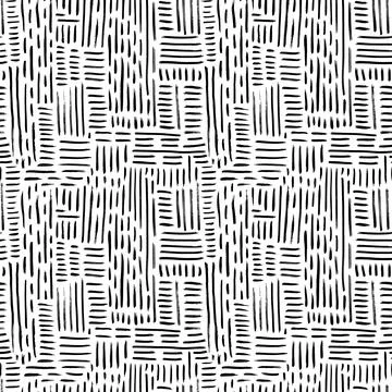 Hand drawn ink brush scribbles decorative texture. Stock Illustration