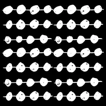Hand-drawn ink collection Illustrazione stock