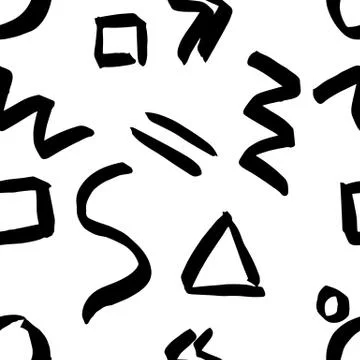 Hand-drawn ink collection Illustrazione stock