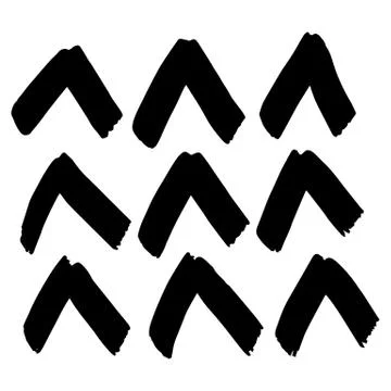 Hand-drawn ink collection イラスト素材