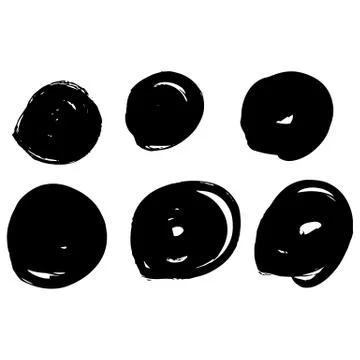 Hand-drawn ink collection Stock Illustration