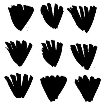 Hand-drawn ink collection Stock Illustration
