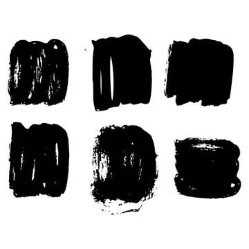 Hand-drawn ink collection Stock Illustration