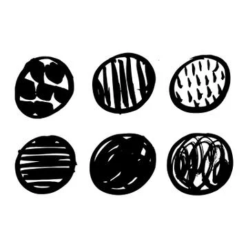 Hand-drawn ink collection Stock Illustration