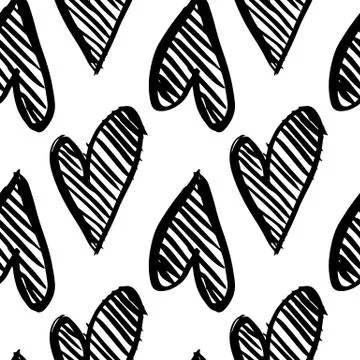 Hand-drawn ink collection Illustrazione stock
