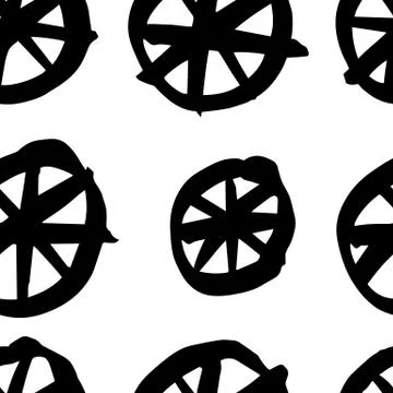 Hand-drawn ink collection Stock Illustration