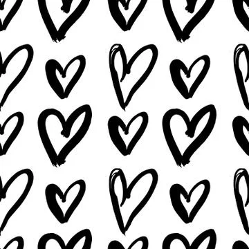 Hand-drawn ink collection Illustrazione stock
