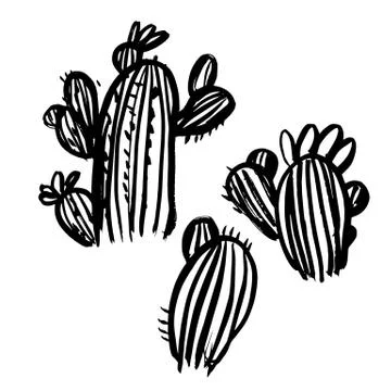 Hand-drawn ink collection Stock Illustration