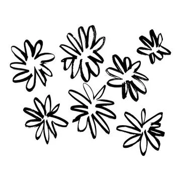 Hand-drawn ink collection Stock Illustration