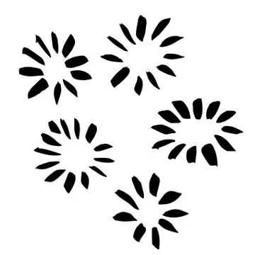 Hand-drawn ink collection Stock Illustration