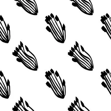 Hand-drawn ink collection Stock Illustration