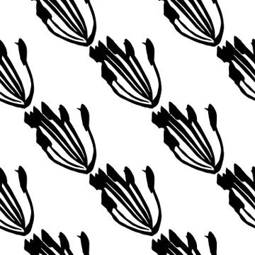 Hand-drawn ink collection Illustrazione stock