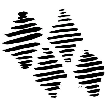 Hand-drawn ink collection Stock Illustration