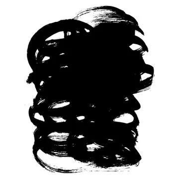 Hand-drawn ink collection Stock Illustration