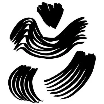 Hand-drawn ink collection Stock Illustration