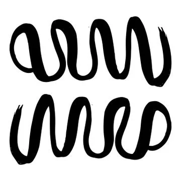 Hand-drawn ink collection Stock Illustration