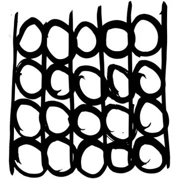 Hand-drawn ink collection Stock Illustration