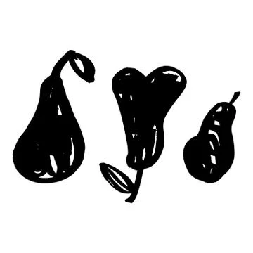Hand-drawn ink collection Stock Illustration