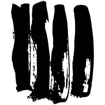 Hand-drawn ink collection Stock Illustration