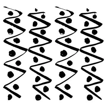 Hand-drawn ink collection Stock Illustration