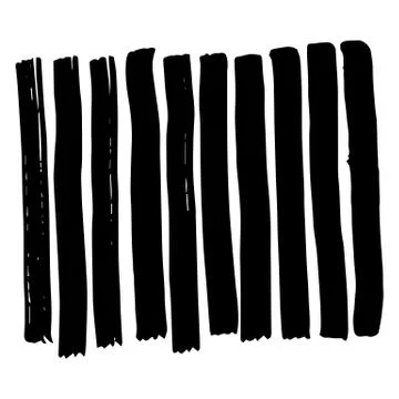 Hand-drawn ink collection Stock Illustration