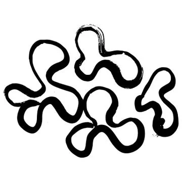 Hand-drawn ink collection Stock Illustration