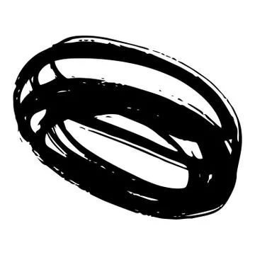 Hand-drawn ink collection Illustrazione stock