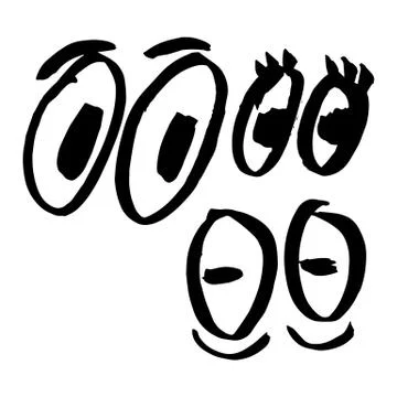 Hand-drawn ink collection Stock Illustration