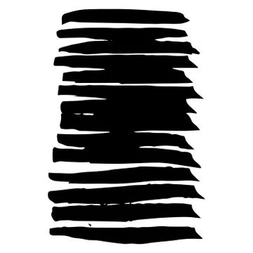 Hand-drawn ink collection Stock Illustration