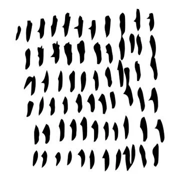 Hand-drawn ink collection Stock Illustration