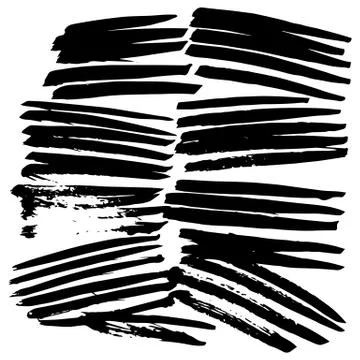 Hand-drawn ink collection Stock Illustration