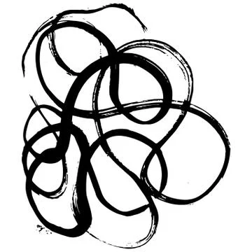 Hand-drawn ink collection イラスト素材