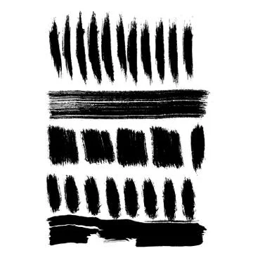 Hand-drawn ink collection Stock Illustration