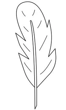 Hand drawn ink pen. Tool for calligraphic writing Stock Illustration