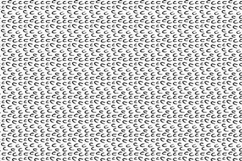 Hand drawn ink seamless pattern Stock Illustration