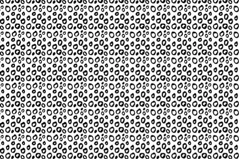 Hand drawn ink seamless pattern Stock Illustration