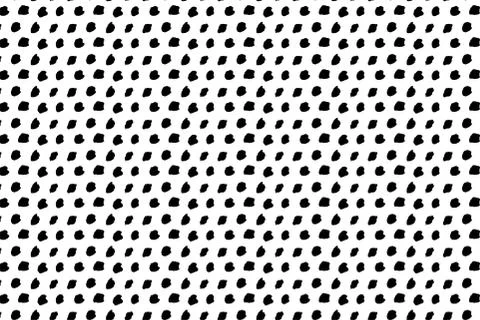 Hand drawn ink seamless pattern Stock Illustration