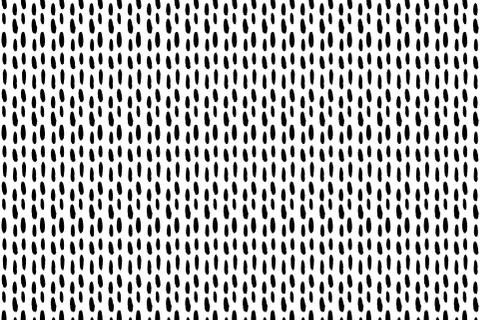 Hand drawn ink seamless pattern Stock Illustration