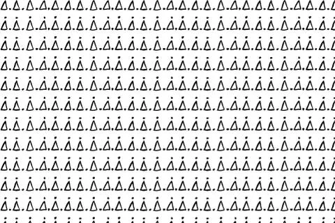 Hand drawn ink seamless pattern Stock Illustration