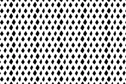 Hand drawn ink seamless pattern Stock Illustration