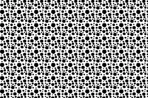 Hand drawn ink seamless pattern Illustrazione stock