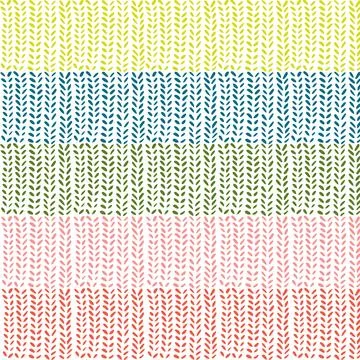 Hand drawn knitted seamless texture Stock Illustration