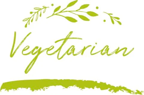 Hand drawn labels and elements collection for organic food and drink, natural Stock Illustration