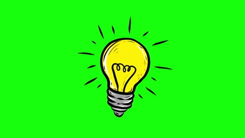 Hand Drawn Lamp Isolated 스톡 동영상 264873940