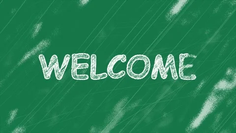 Hand Drawn learning symbol chalk texture on school Chalkboard Stock Footage 303490758