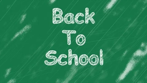 Hand Drawn learning symbol chalk texture on school Chalkboard Stock Footage 303491723