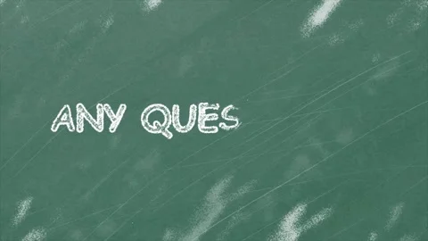 Hand Drawn learning symbol chalk texture on school Chalkboard Stock Footage 303545457